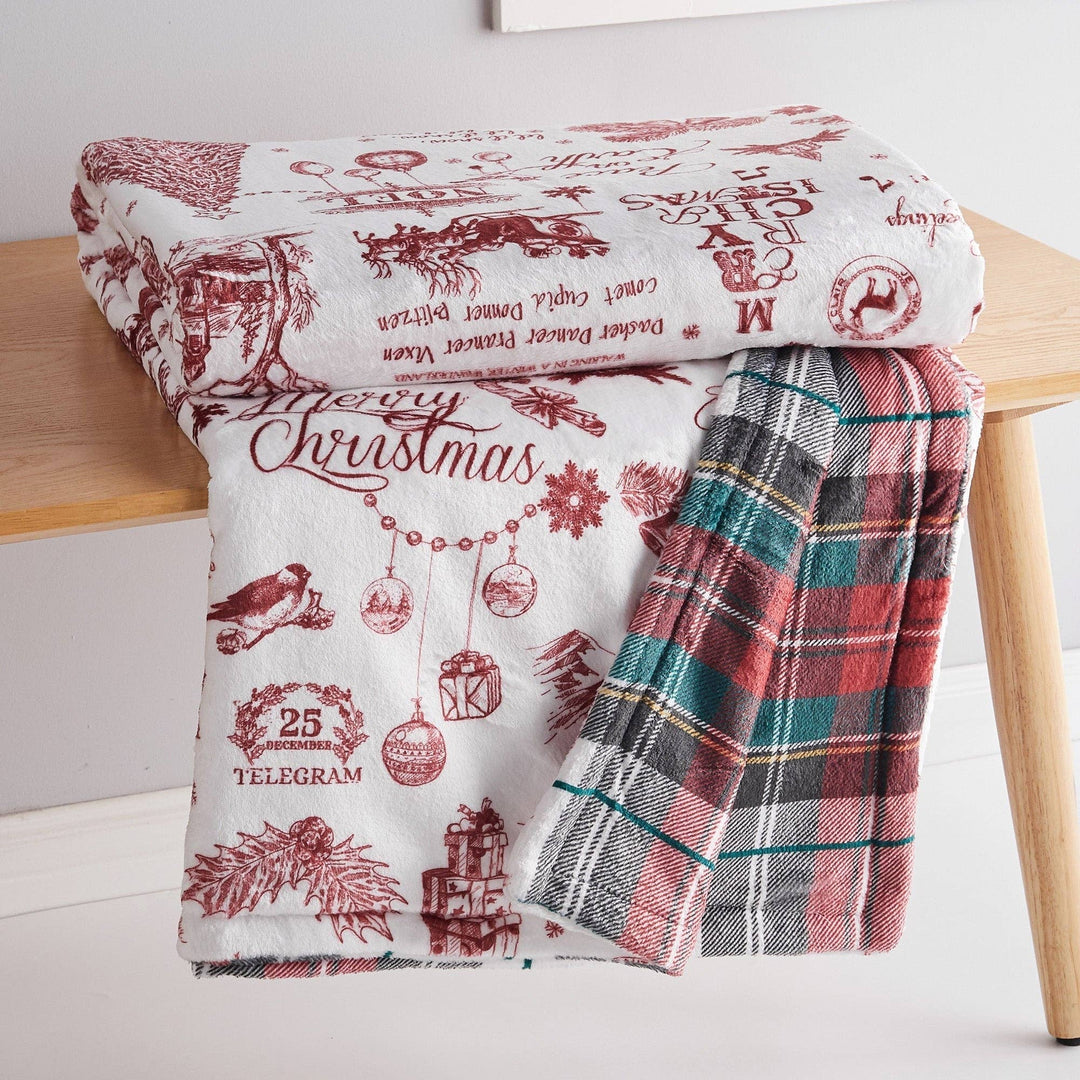 Yuletide Blanket Reverse Spencer Plaid