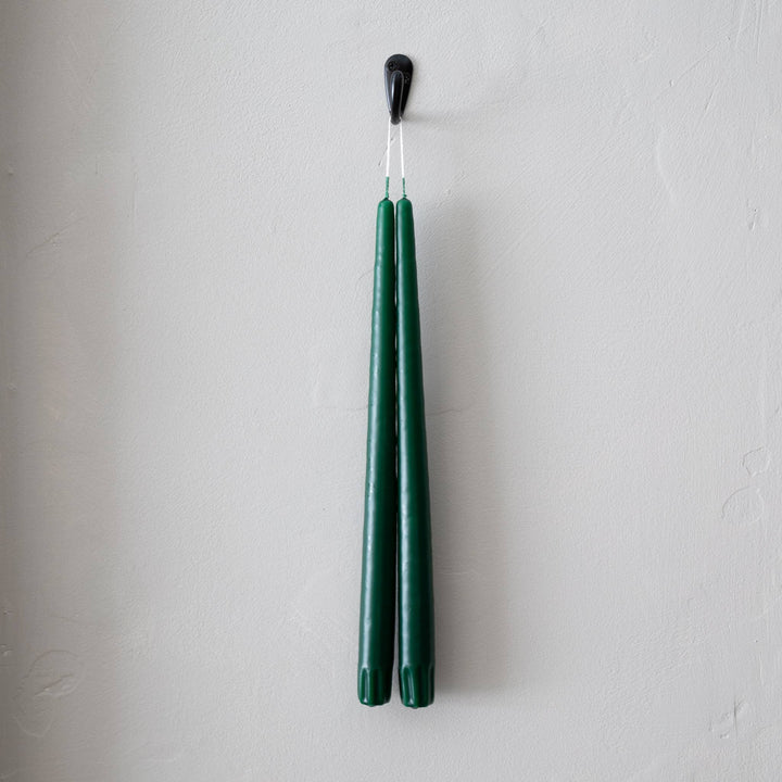 Green Taper Candles