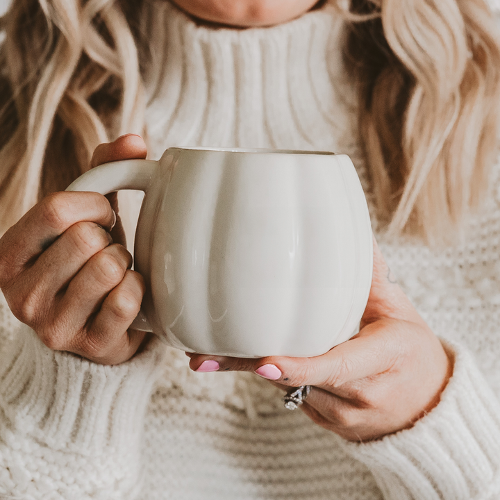 *NEW* Cream Pumpkin Coffee Mug - Fall Decor & Gifts