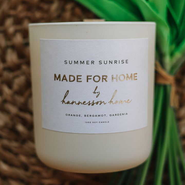 Made for Home Custom Summer Candles