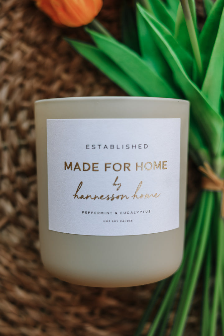 Made for Home Custom Candles - Luxury Line