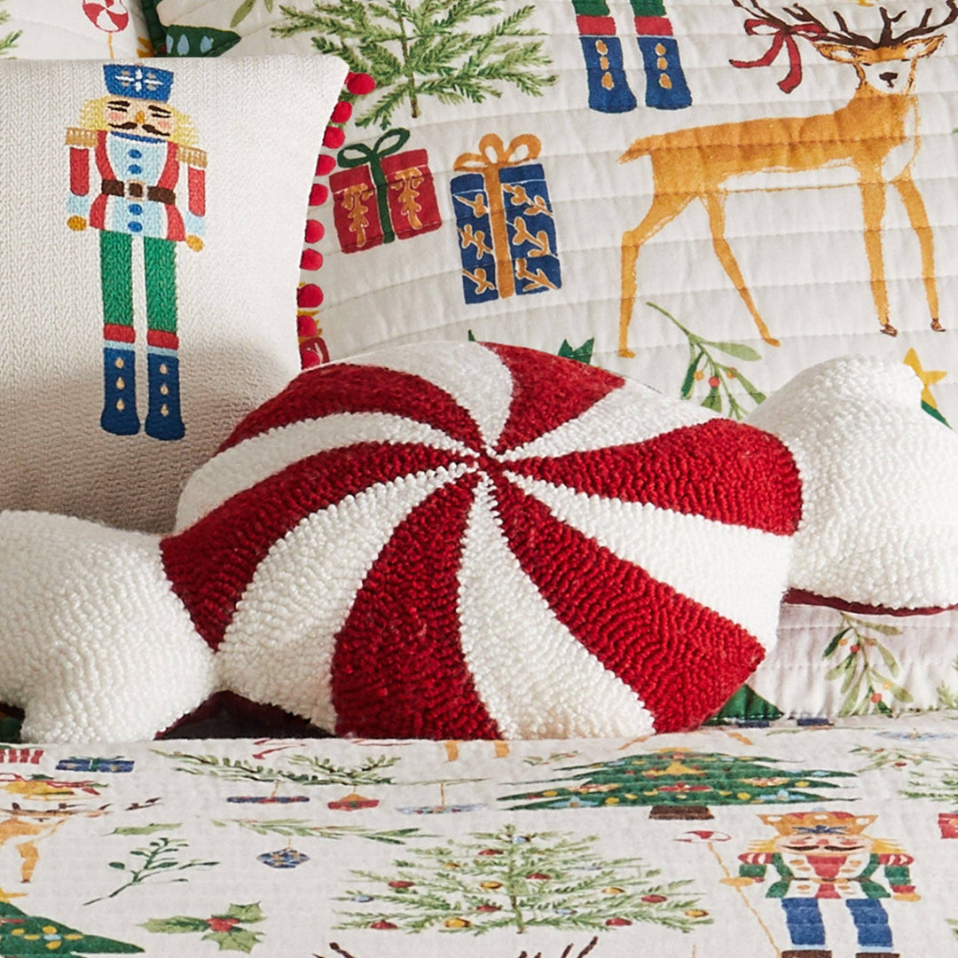 Nutcracker Candy Shaped Pillow