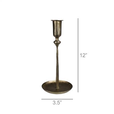 Percy Candlestick, Brass - Large