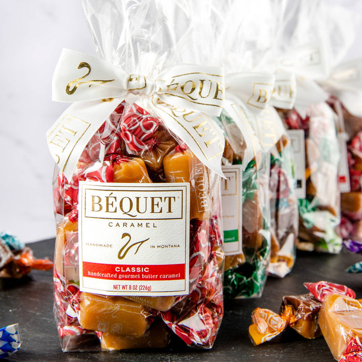 Béquet Gourmet Caramel 8 oz Gift Bag