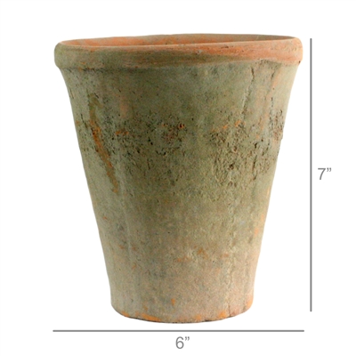 Rustic Terra Cotta Rose Pot - Large