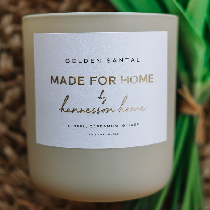 Made for Home Custom Candles - Luxury Line