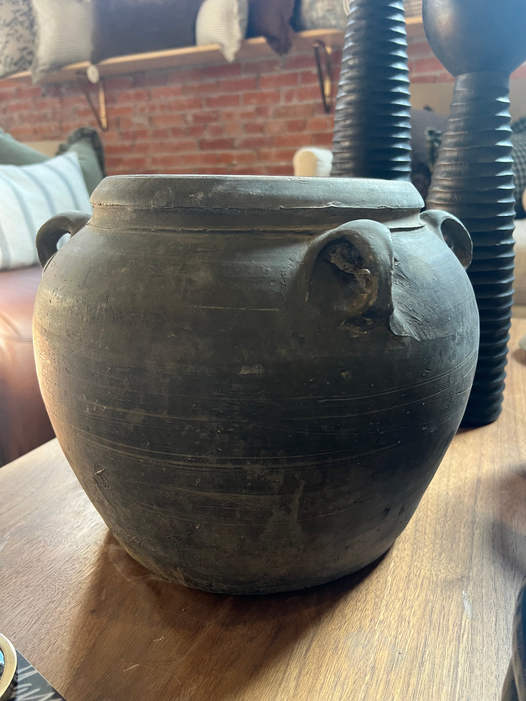 Chinese Water Pot w/ Handles