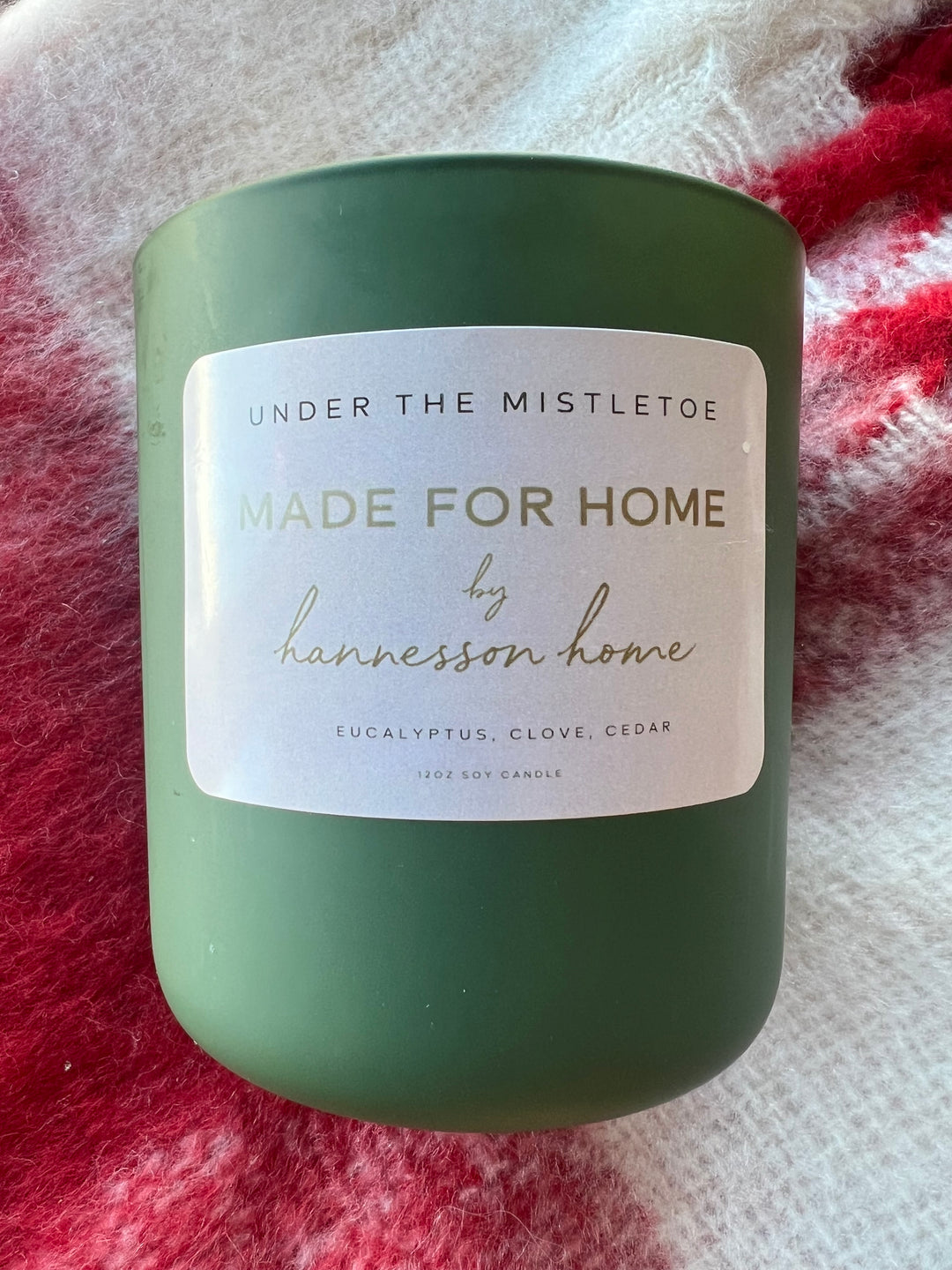 Made for Home Custom Christmas Candles