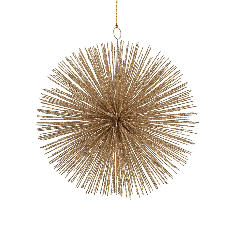 Wire Star Burst Ornament