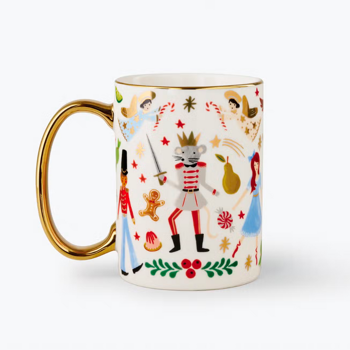 Nutcracker Porcelain Mug