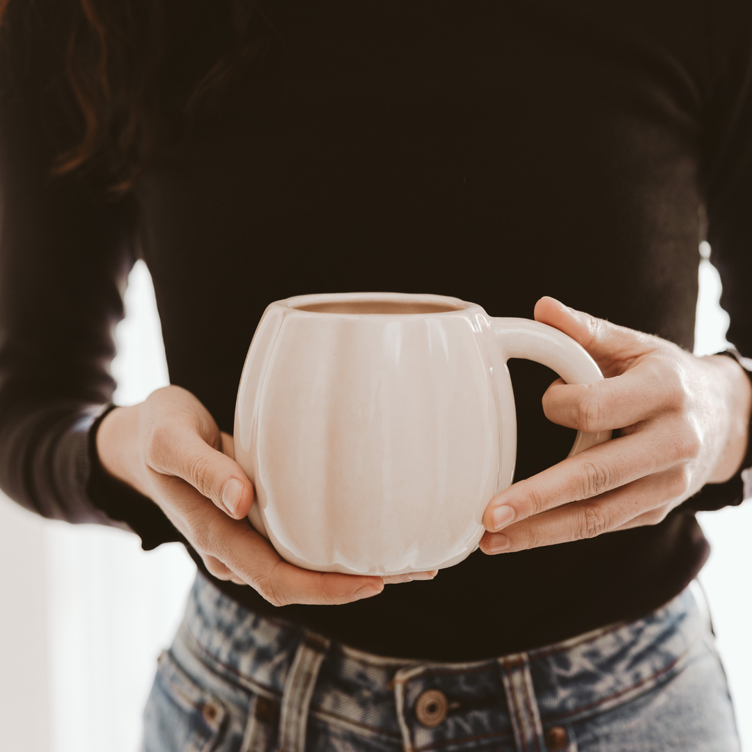 *NEW* Cream Pumpkin Coffee Mug - Fall Decor & Gifts