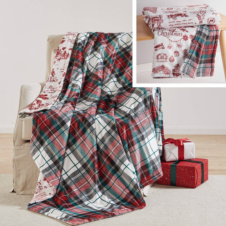 Yuletide Blanket Reverse Spencer Plaid